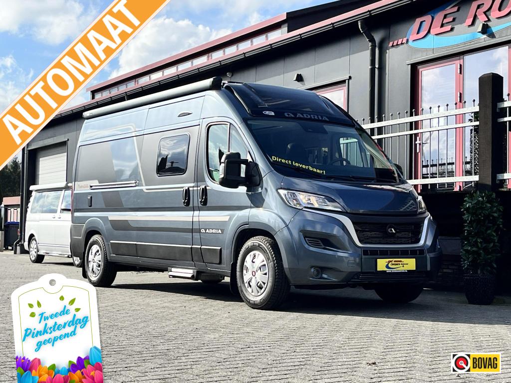 Adria Twin Supreme 600 SPB - Automaat - buscamper - KORTING, Caravans en Kamperen, Campers, Fiat, Tot en met 2, Bedrijf, Diesel