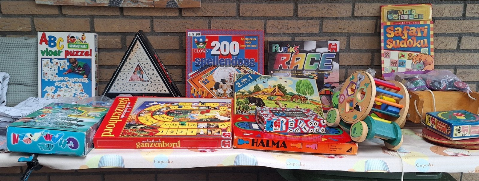 Diverse Spellen en Puzzels: Ganzenbord, Halma, Race, Sudoku, Hobby en Vrije tijd, Gezelschapsspellen | Bordspellen, Vijf spelers of meer