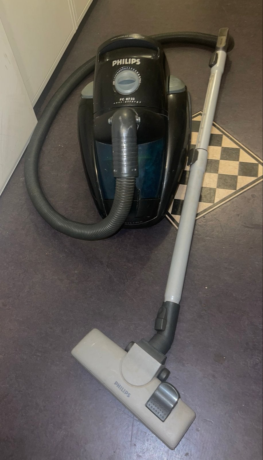 Philips EasyClean FC8732 Zakloze Stofzuiger + HEPA 12, Ophalen, Gebruikt, Philips, Sledestofzuiger