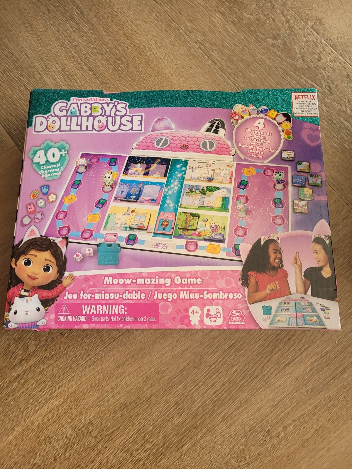 Gabby's Dollhouse Meow-mazing Game - Nieuw in verpakking, Hobby en Vrije tijd, Drie of vier spelers, Ophalen of Verzenden, Nieuw