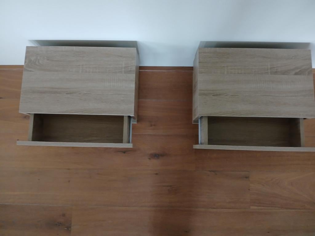 Twee nieuwe wandkastjes, Huis en Inrichting, Ophalen, Minder dan 50 cm, 1 of 2 laden, Nieuw