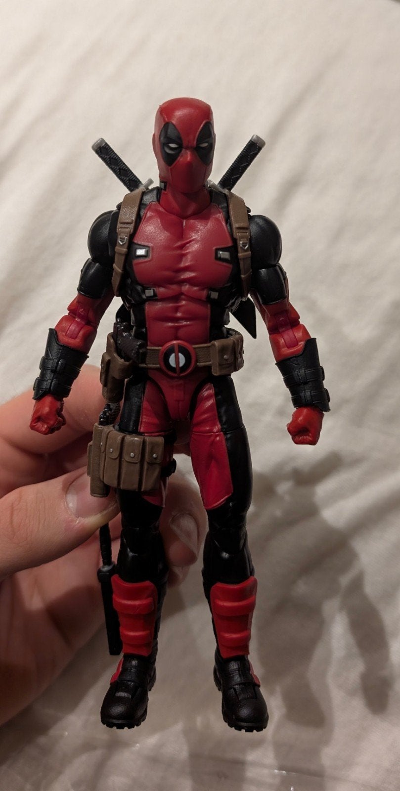 Hasbro Marvel Legends Maximum Deadpool action figure, Ophalen of Verzenden, Zo goed als nieuw