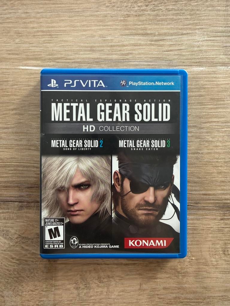 Metal Gear Solid HD collection Sony PS Vita, Spelcomputers en Games, Avontuur en Actie, Online, Vanaf 18 jaar, 1 speler
