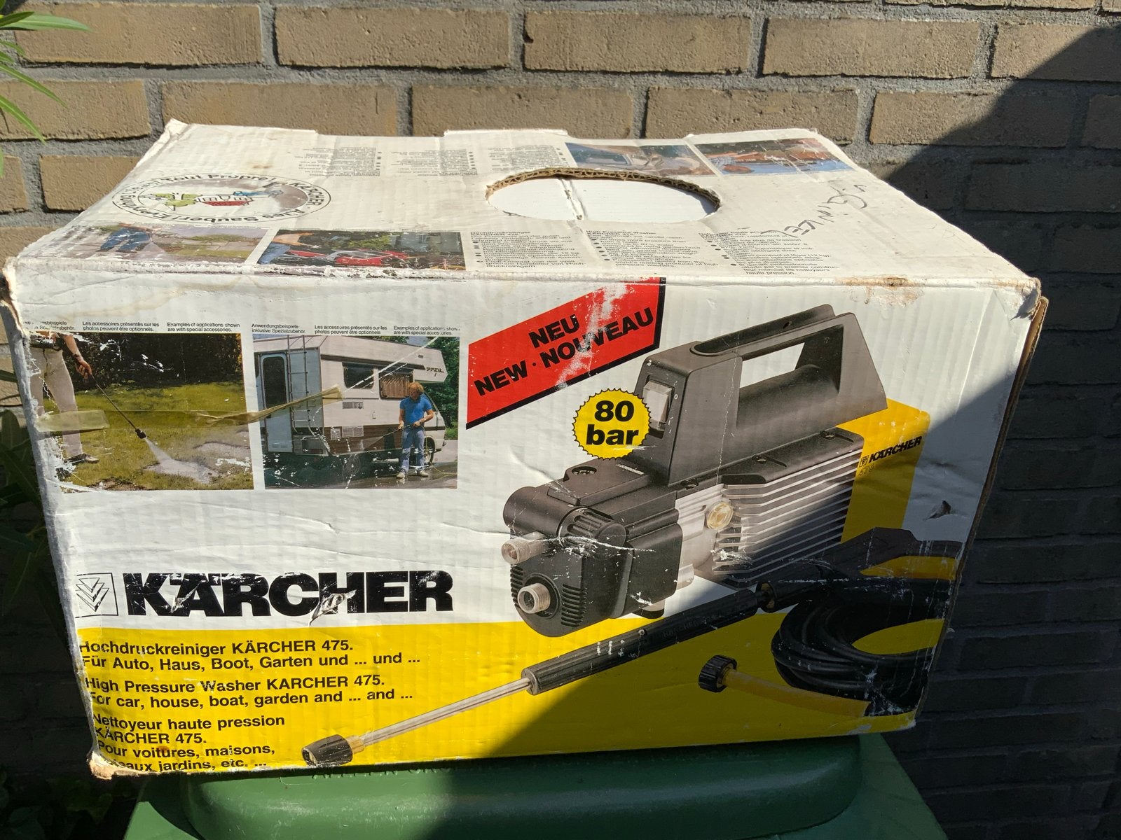 Kärcher 475 Hogedrukreiniger - 80 bar, Ophalen, Gebruikt, Overige typen