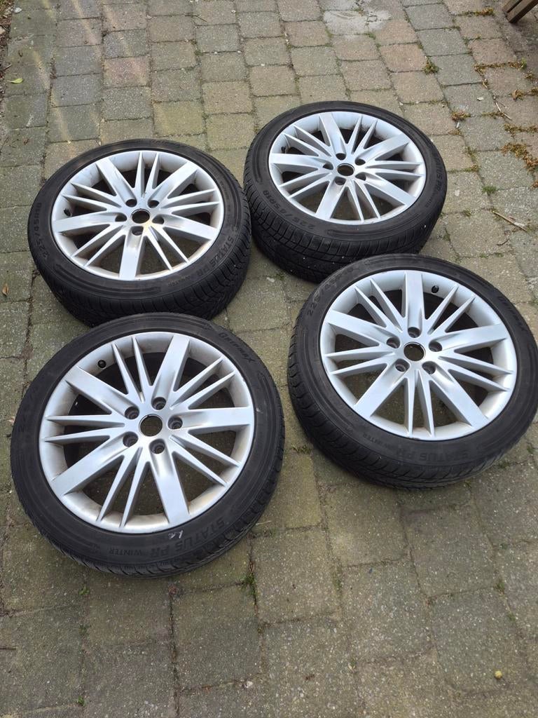 18 inch Renault Laguna GT velgen met winterbanden, Ophalen