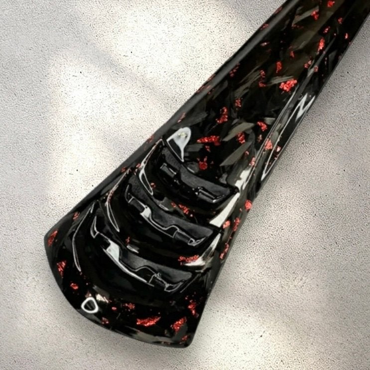 Forged carbon rood claxonneus vespa sprint/primavera, Ophalen of Verzenden