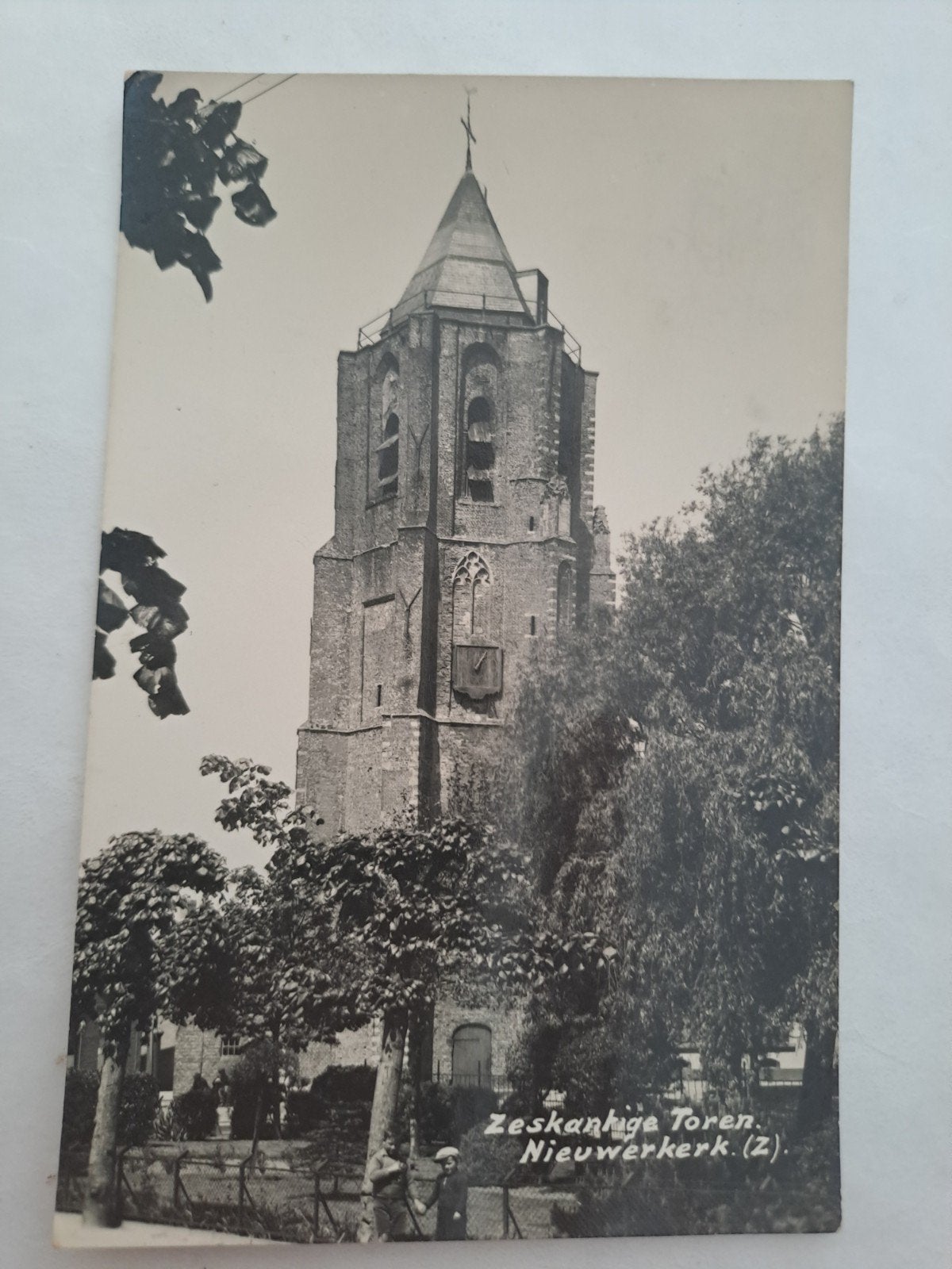 Nieuwerkerk,  zeskantige Toren, fotokaart, Ophalen of Verzenden