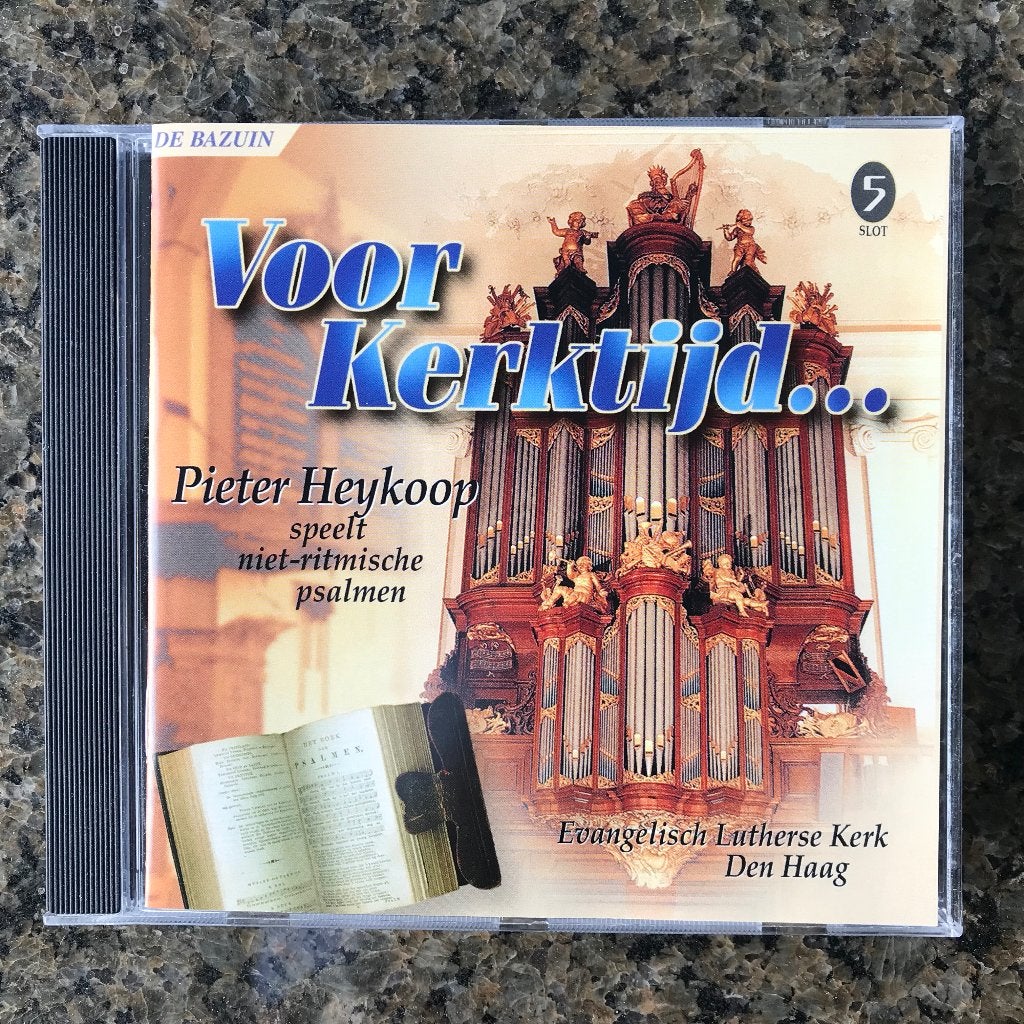 CDVoor Kerktijd Pieter Heykoop speelt niet-ritmische psalmen, Orgel, Ophalen of Verzenden, Zo goed als nieuw, Klassieke kerkmuziek