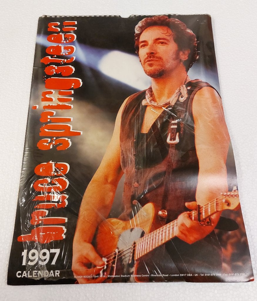 Bruce Springsteen KALENDER 1997 - Gesealed !, Gebruiksvoorwerp, Bruce Springsteen, Ophalen of Verzenden, NvT