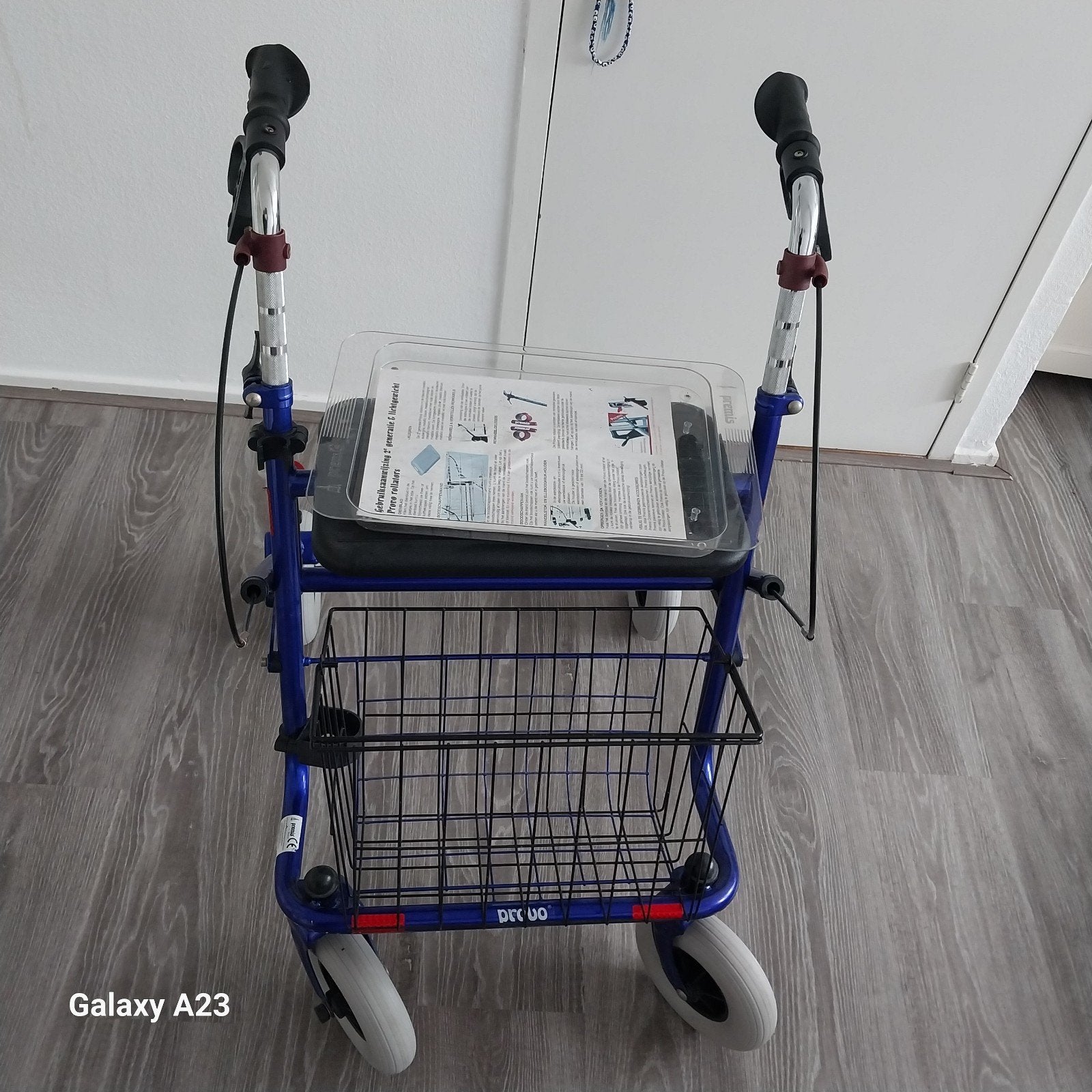 nieuwe rollator, Ophalen, Nieuw