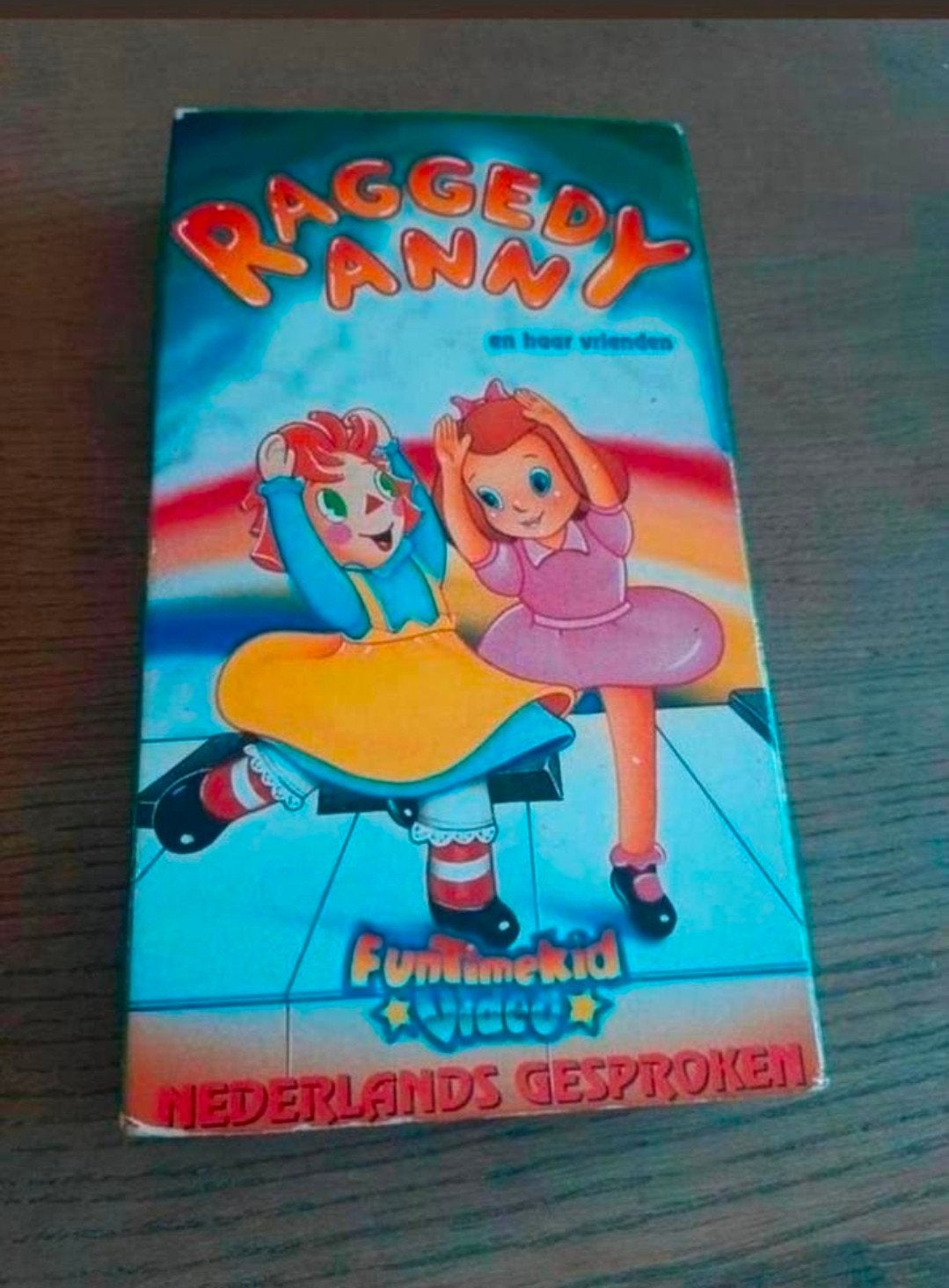 Raggedy Ann videoband., Alle leeftijden, Ophalen of Verzenden, Gebruikt, Tekenfilm