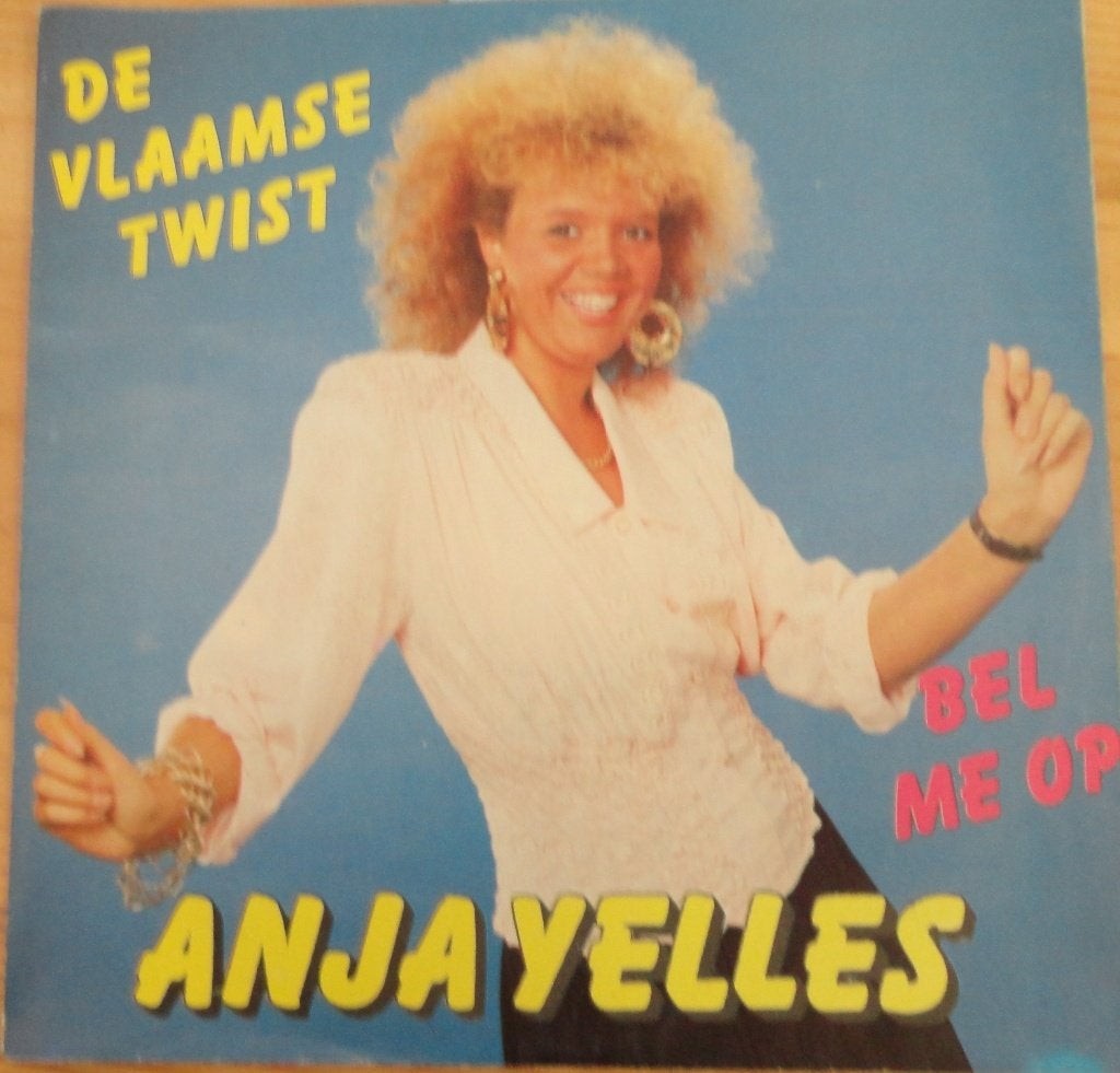 Anja Yelles > De vlaamse twist, Gebruikt, 7 inch, Single, Ophalen of Verzenden