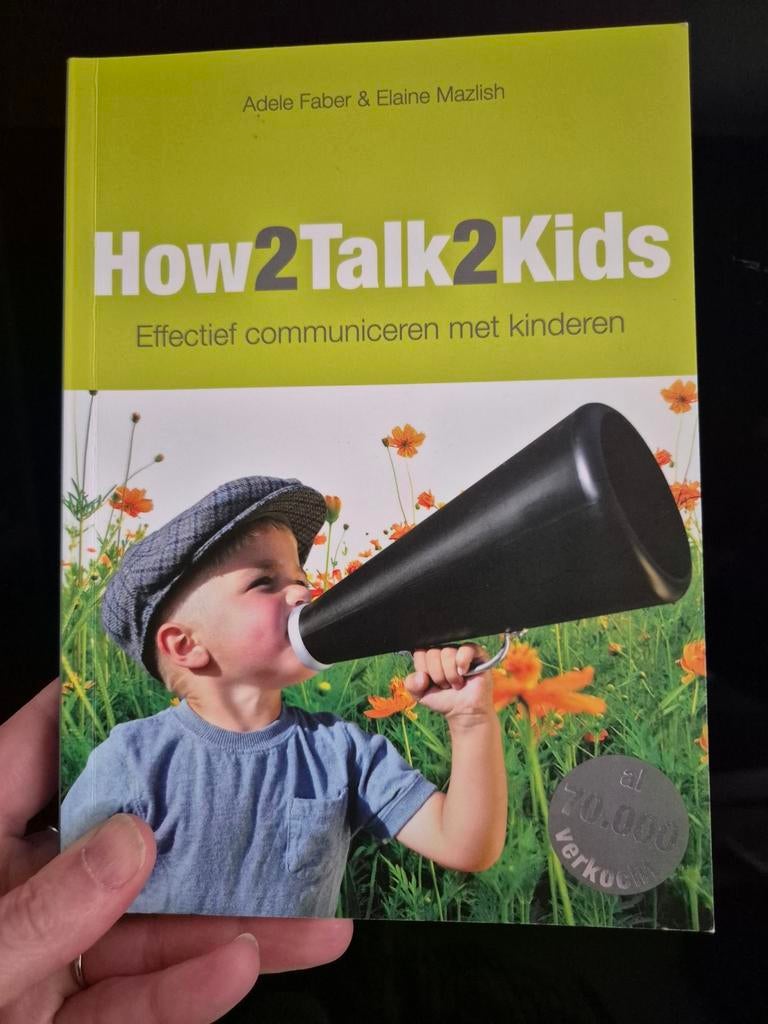 Boek How2Talk2Kids, Ophalen of Verzenden, Zo goed als nieuw, Opvoeding tot 6 jaar, Adele Faber & Elaine Mazlish
