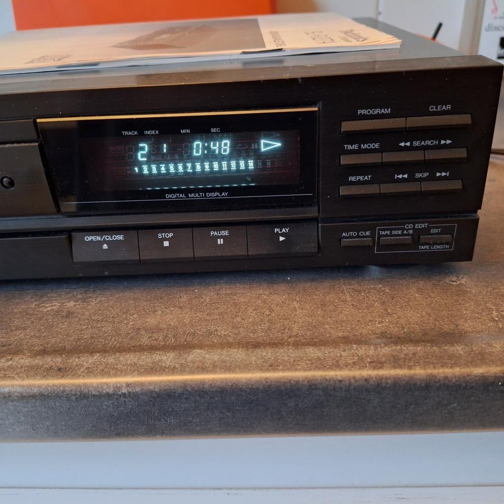 Technics sl pj27a compact disc player, Audio, Tv en Foto, Ophalen, Gebruikt, Technics
