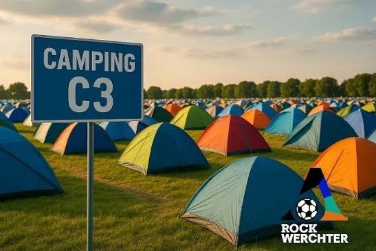 Campingticket Kampeerplek Rock Werchter C3, Eén persoon
