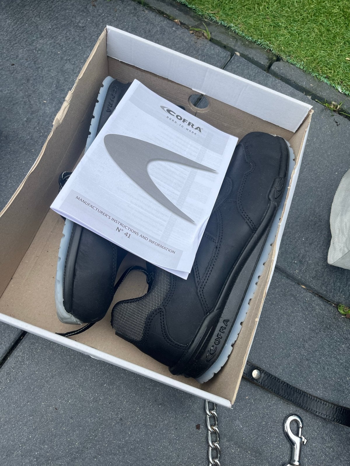 Cofra Werkschoenen S3 SRC Zwart Maat 45 Nieuw, Ophalen of Verzenden, Nieuw, Heren, Schoenen
