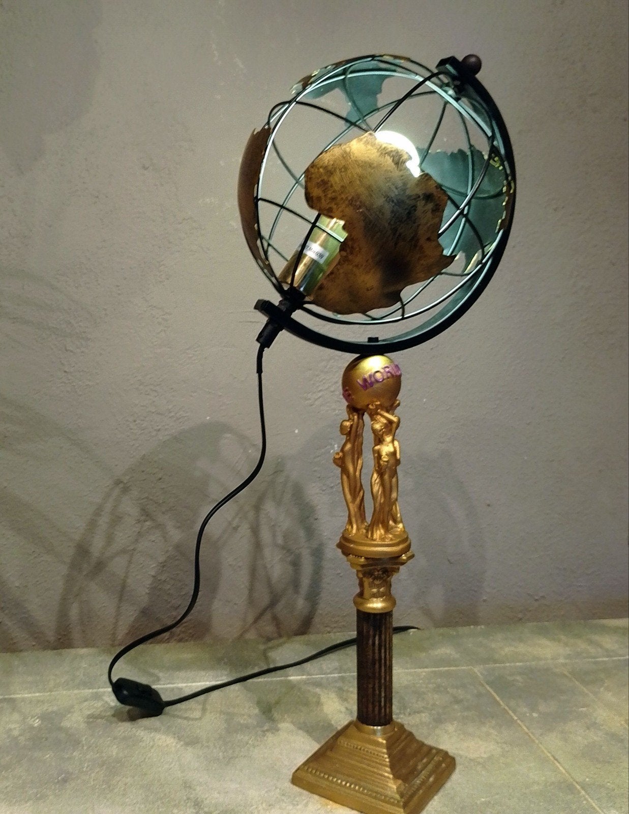 Zeer aparte Scarface The World is Yours lamp!, Ophalen of Verzenden