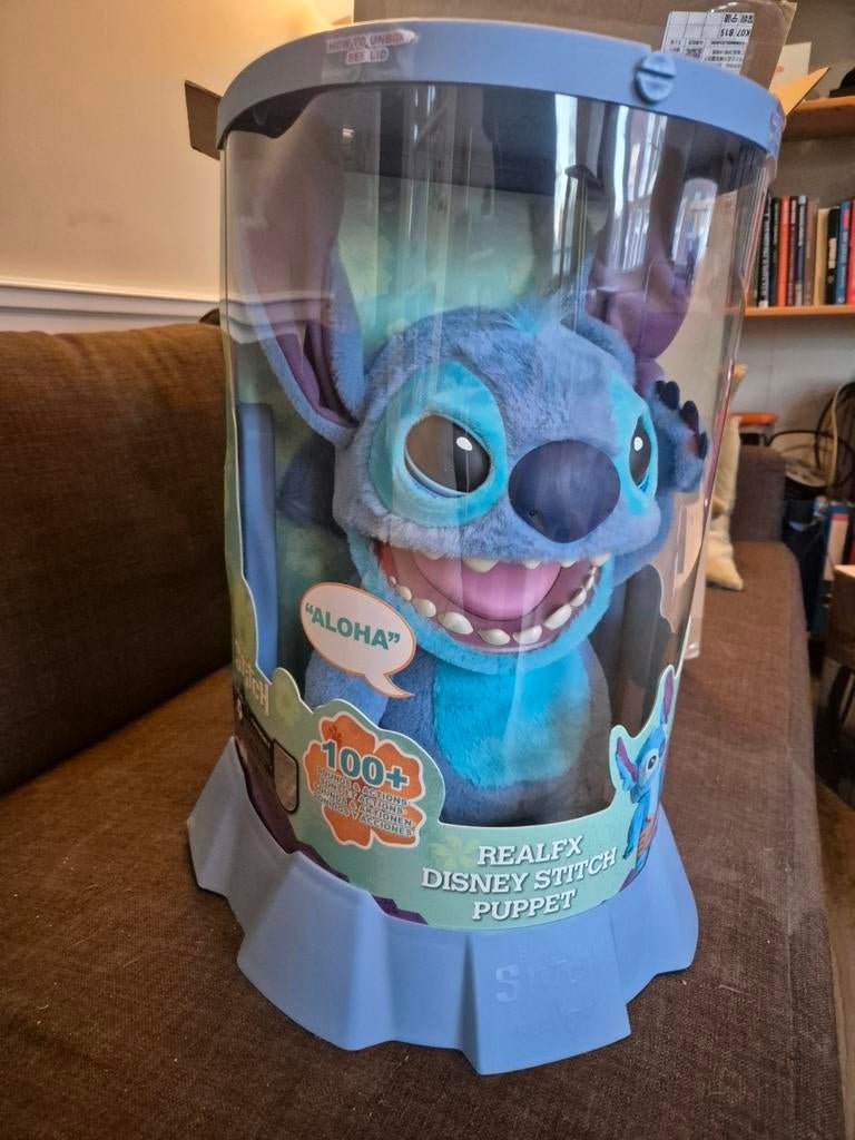Disney Stitch Puppetronic RealFX - nieuw in doos, Ophalen of Verzenden, Nieuw, Overige typen
