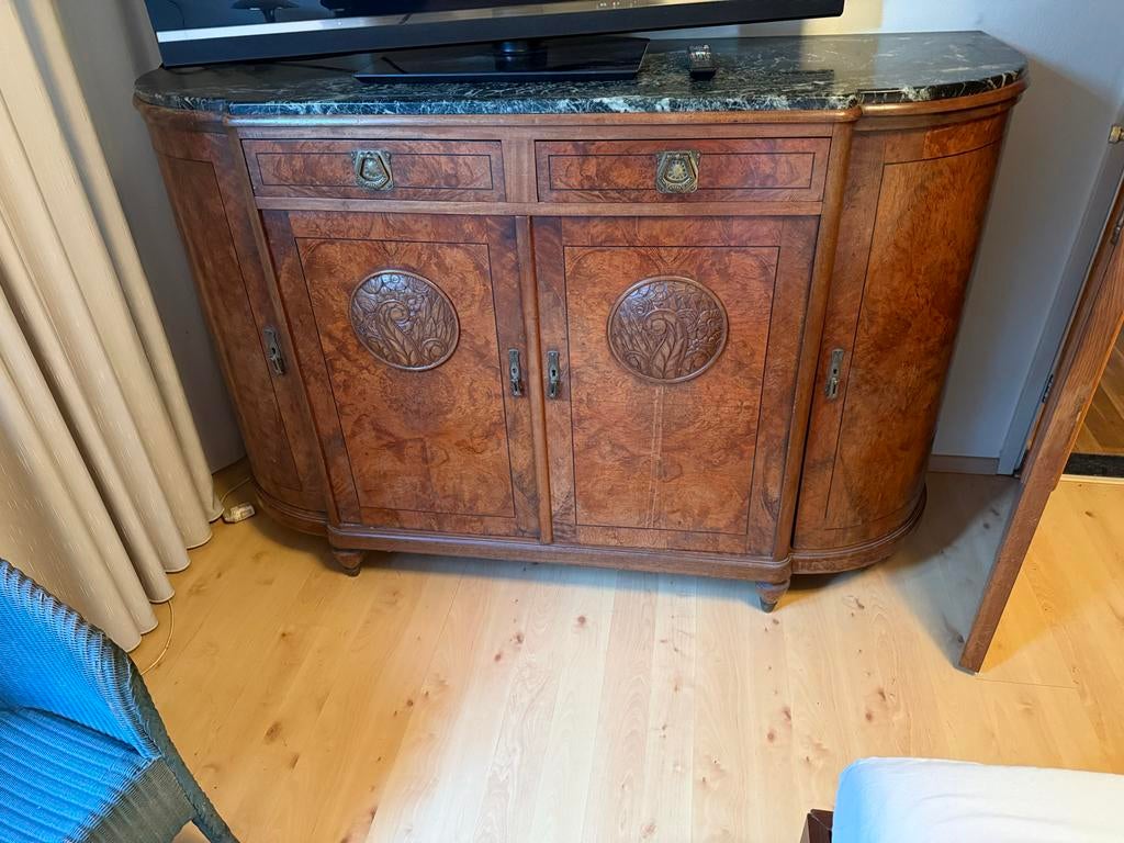 Prachtig Art Deco Dressoir Amsterdamse School Jaren '30, Ophalen