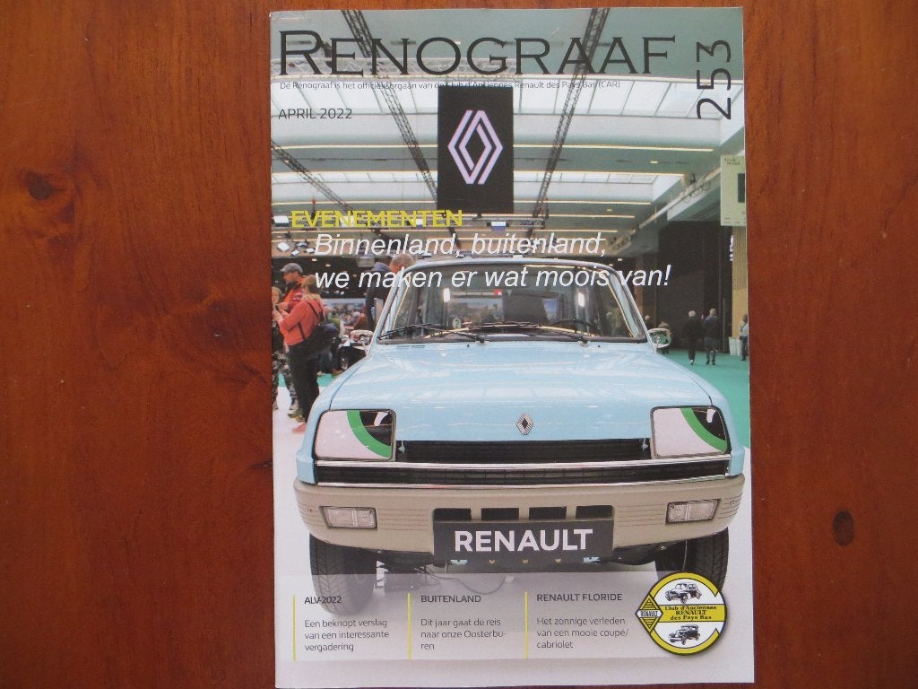 Renograaf 253 Floride, Goelette (restauratie deel 2), R5, Ophalen of Verzenden, Nieuw, Renault