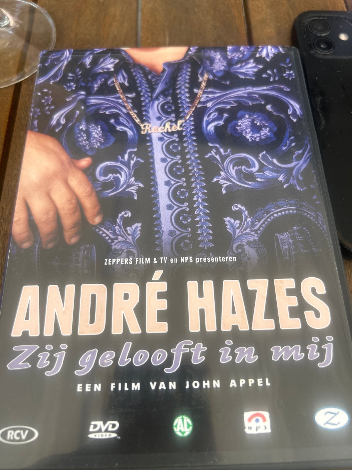 André Hazes - Zij gelooft in mij (DVD), Gebruikt, Alle leeftijden, Nederlands, Inclusief doosje
