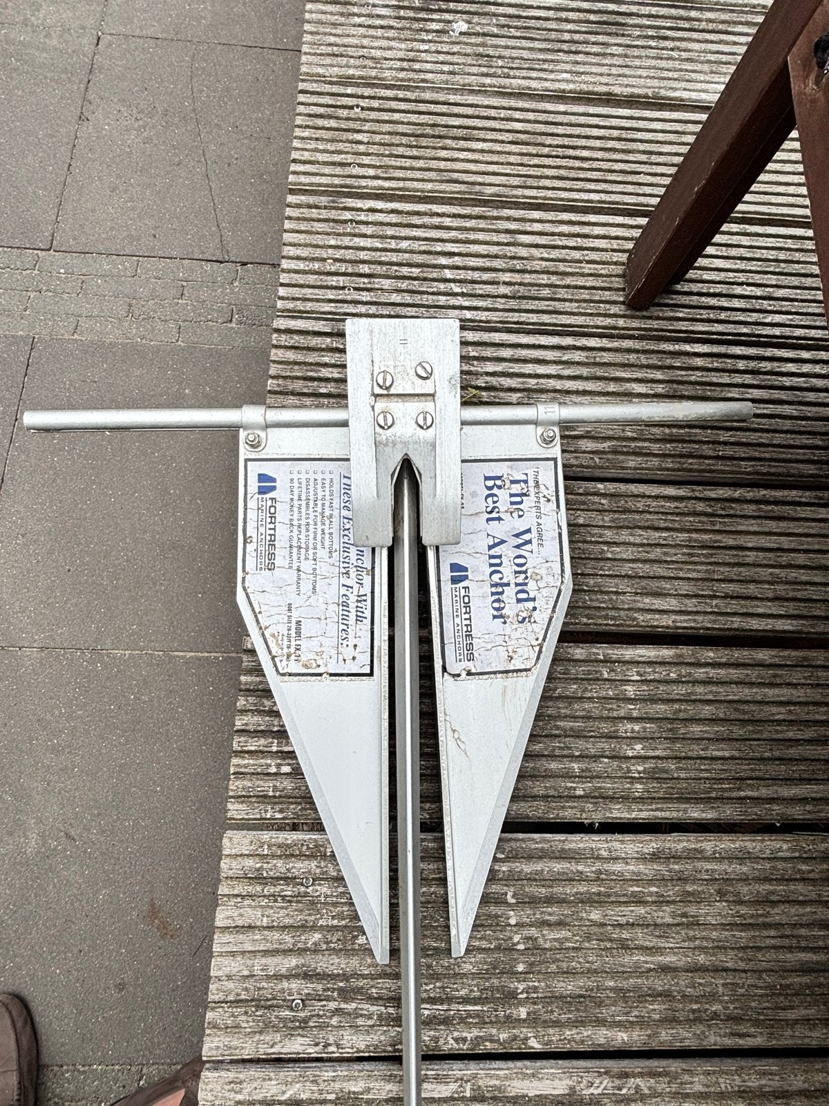 Fortress FX-11 Anker - Lichtgewicht en Sterk, Ophalen, Gebruikt, Overige typen