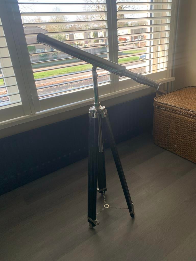 Telescoop met statief, Ophalen, Gebruikt, Lenzentelescoop (refractor), Met statief