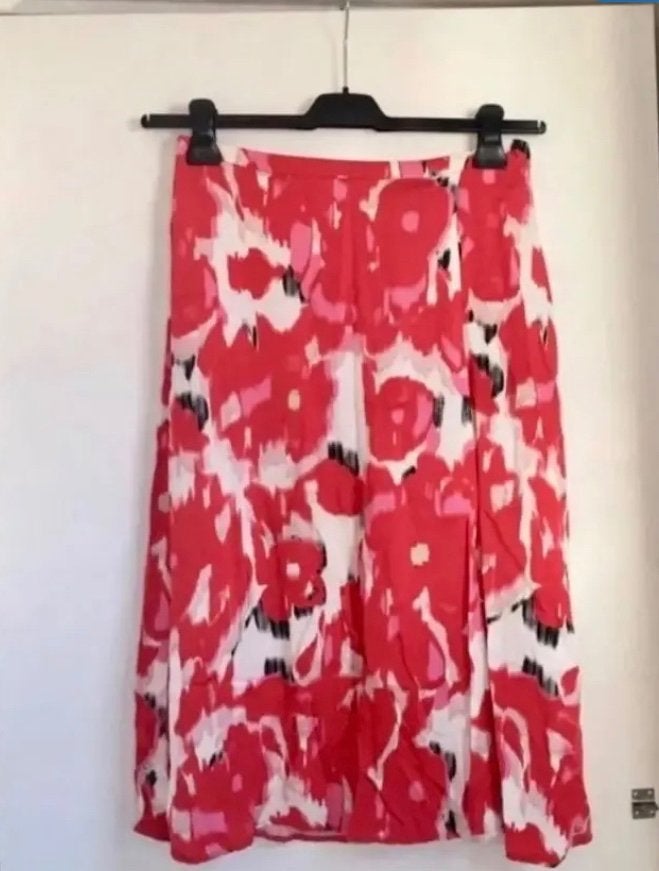 Half lange rok fuchsia rood maat 38 / M, Kleding | Dames, Maat 38/40 (M), Ophalen of Verzenden, Zo goed als nieuw, Rood