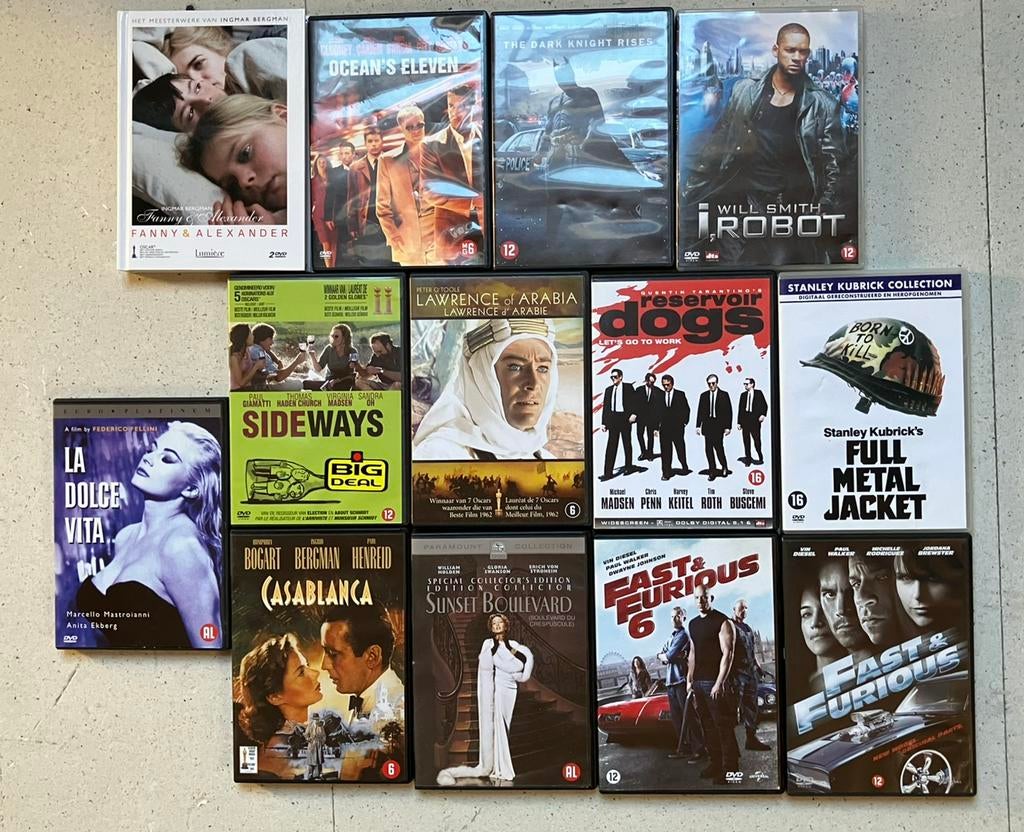 Partij (22) DVD’s, Cd's en Dvd's, Dvd's | Klassiekers, Alle leeftijden, Ophalen of Verzenden, 1980 tot heden, Gebruikt