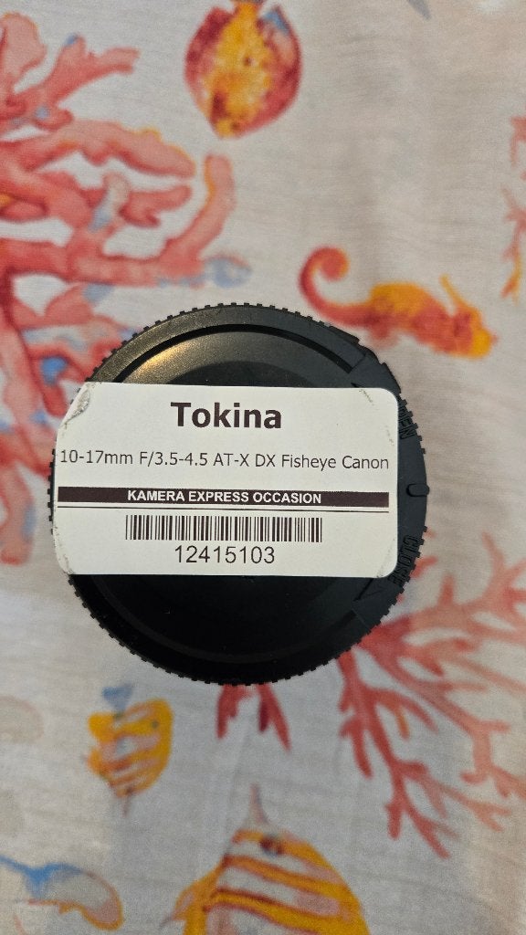 Tokina 10-17mm F/3.5-4.5 AT-X DX Fisheye – Canon EF-S, Audio, Tv en Foto, Fotografie | Lenzen en Objectieven, Tokina, Multi-coated