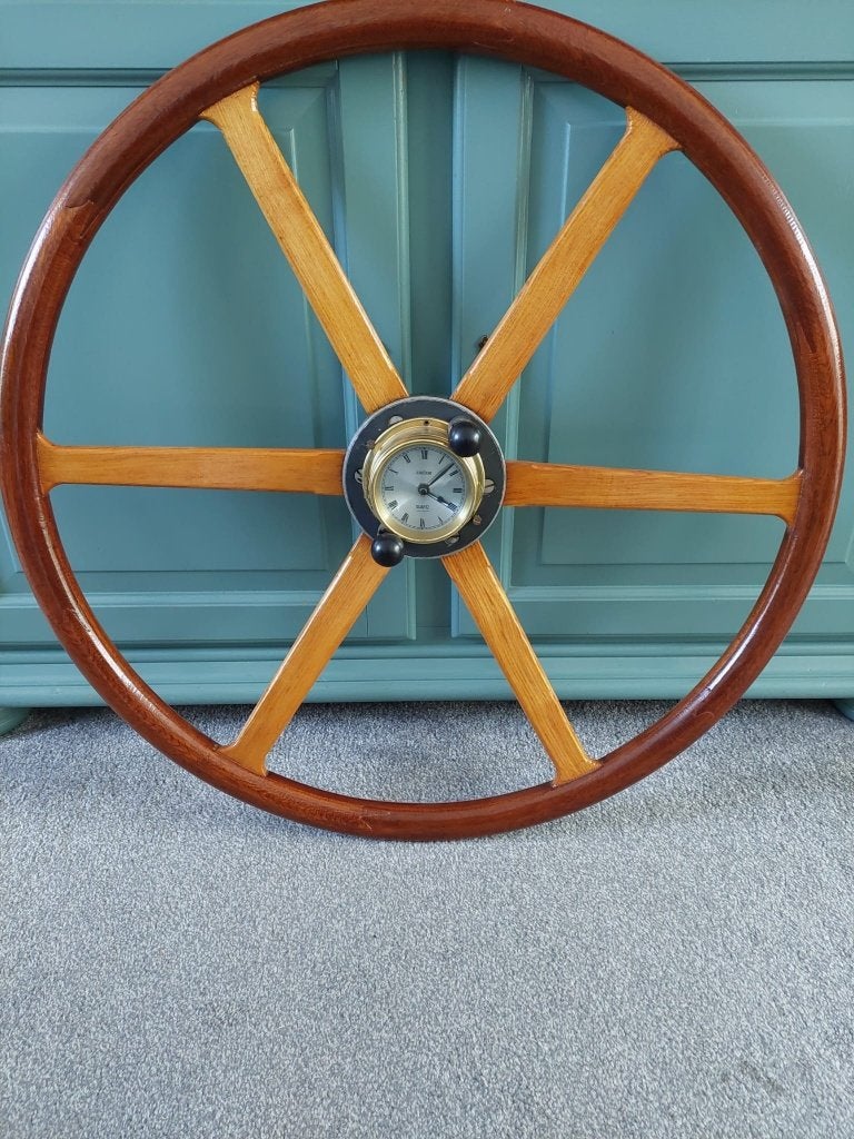 Stuurwiel zesspaaks, Ophalen, Zo goed als nieuw, Overige typen, Motorboot