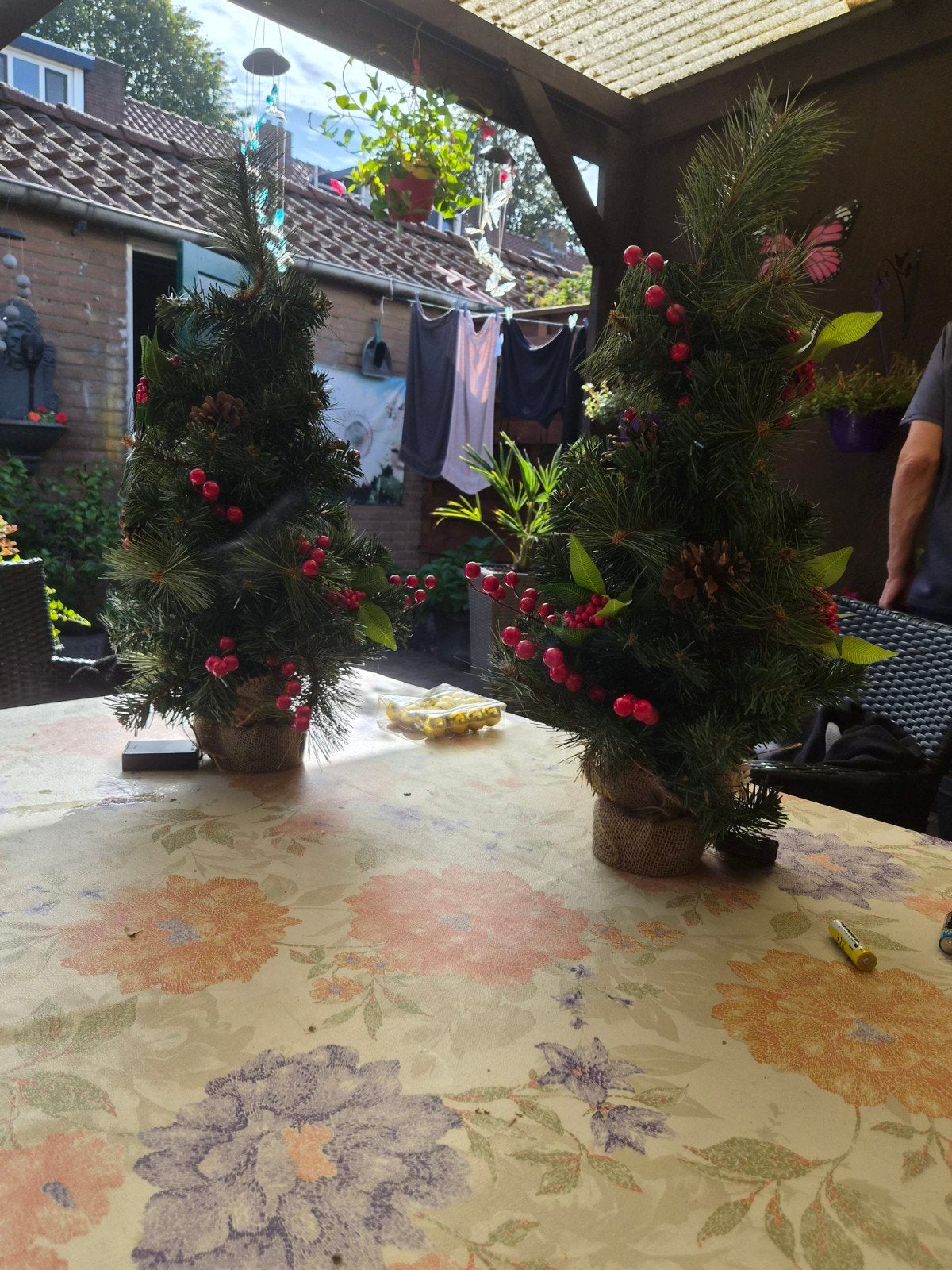 kunstkerstboompjes, Ophalen of Verzenden