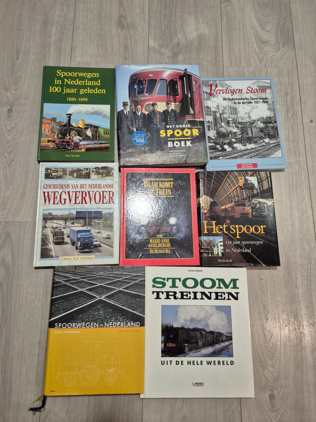 collectie trein boeken, Ophalen, Gelijkstroom of Wisselstroom, Boek, Tijdschrift of Catalogus, Overige merken