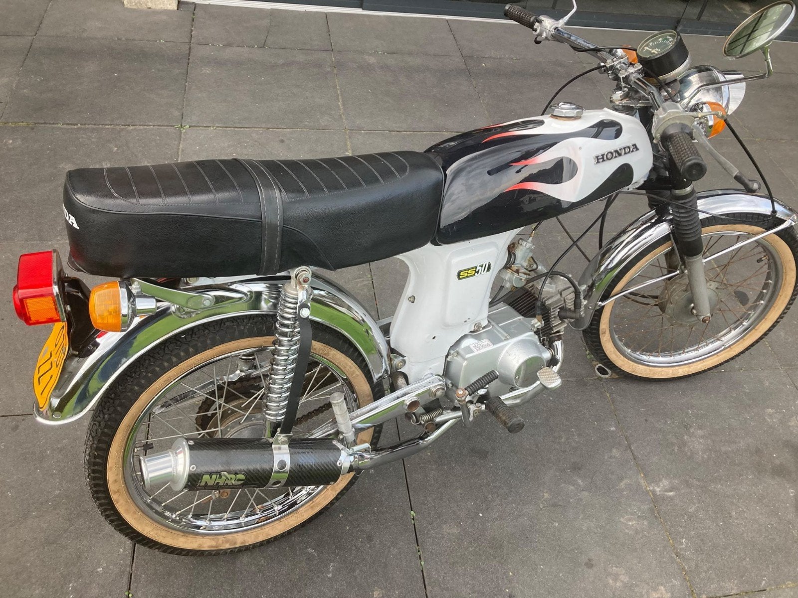 Honda SS50 Special Inc kenteken, Ophalen
