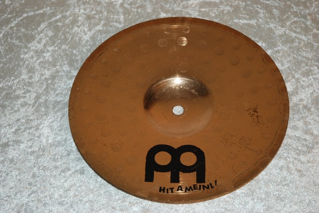 Meinl Marathon splash bekken 281gr 10 inch  <26261114>, Gebruikt, ., Drums of Percussie, Ophalen of Verzenden