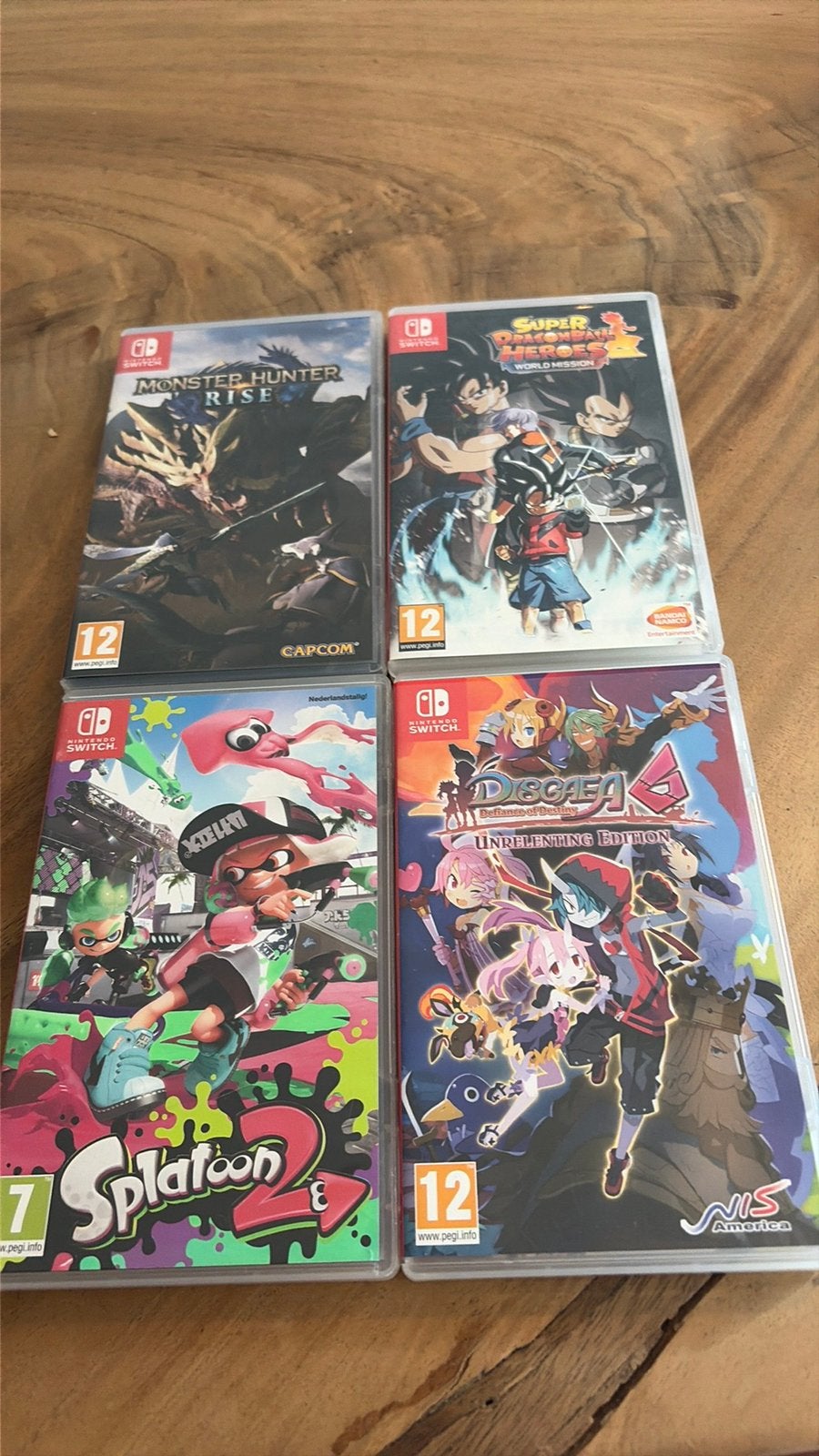 Nintendo Switch spellen – €75, Ophalen of Verzenden, Zo goed als nieuw, Met 2 controllers, Switch Original