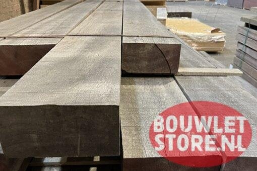 Hardhouten balken | 100x200mm | Angelim vermelho | Hardhout, Nieuw, Ophalen of Verzenden, Hardhout, 250 cm of meer