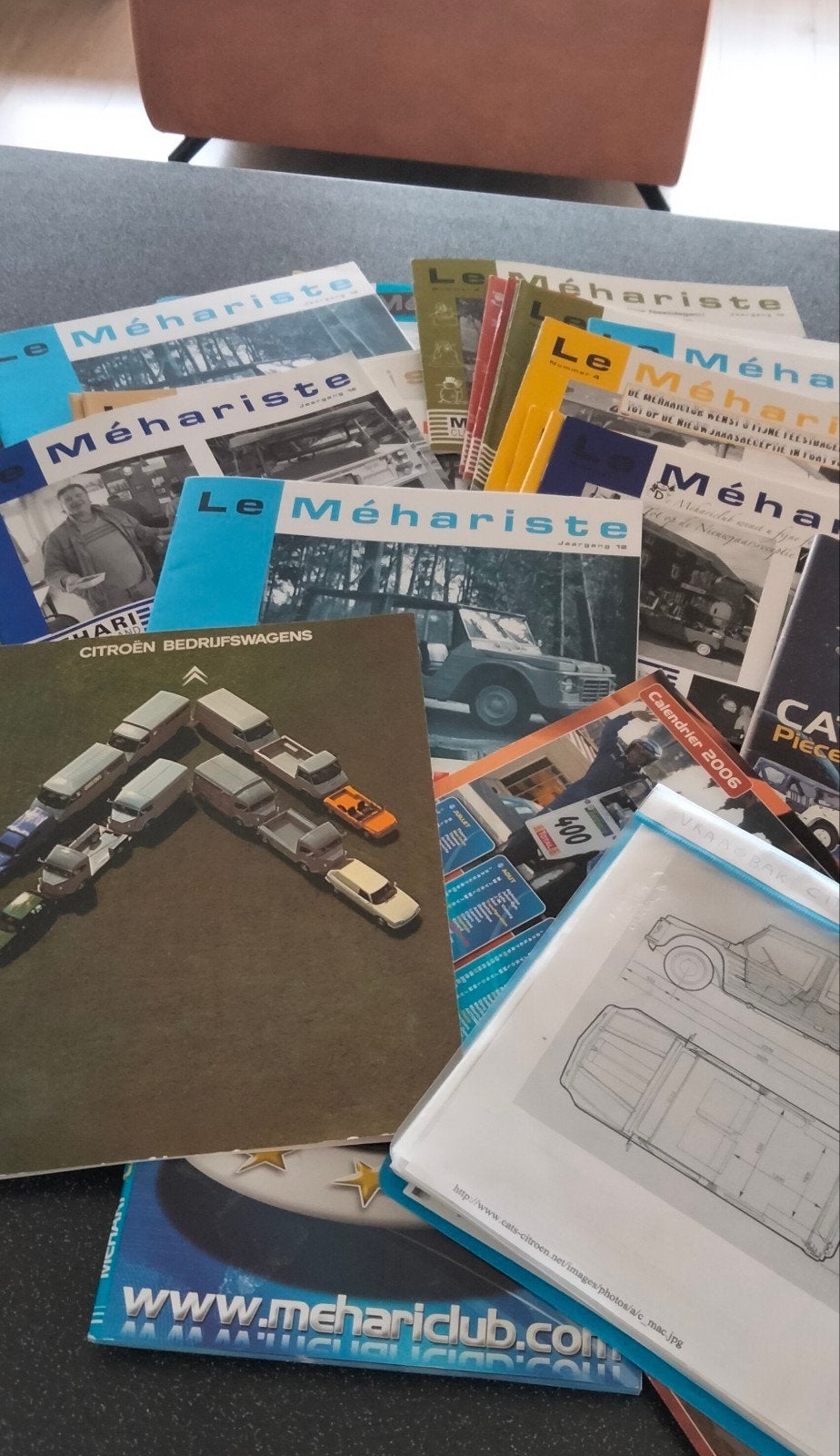 Citroën Méhari en Bedrijfswagens Documentatie Collectie, Boeken, Ophalen of Verzenden, Gelezen, Citroën, Diverse