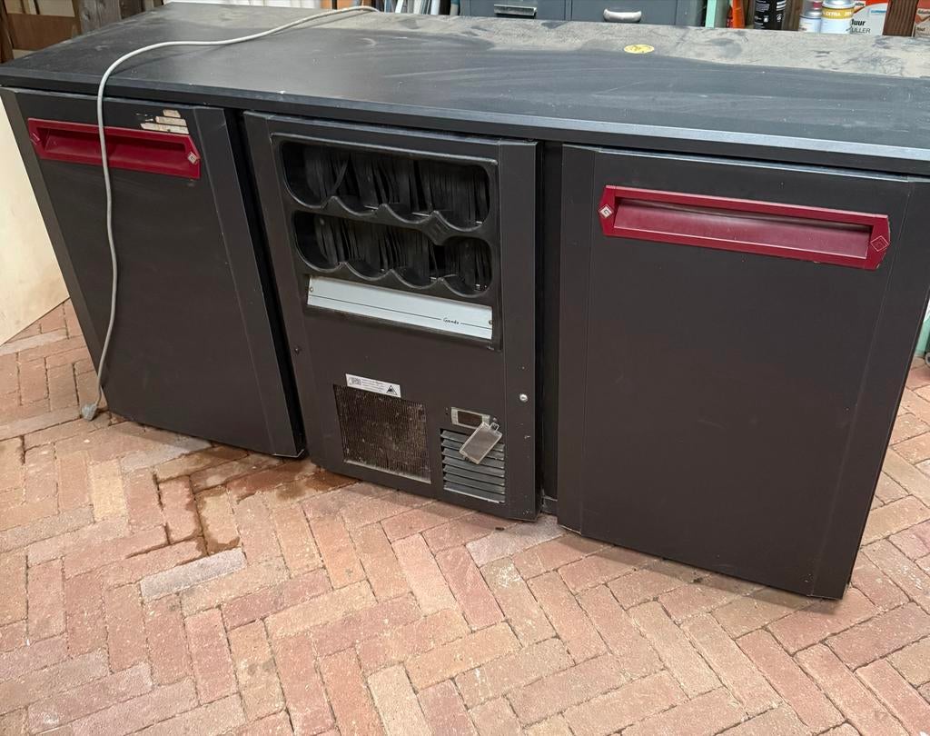 Gamko fustenkoeler met flessennest defect, 150 tot 200 liter, Zonder vriesvak, 60 cm of meer, Niet werkend