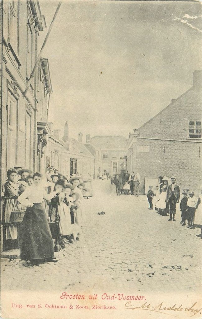378-353-041 Oud Vossemeer, Verzenden, Voor 1920, Zeeland