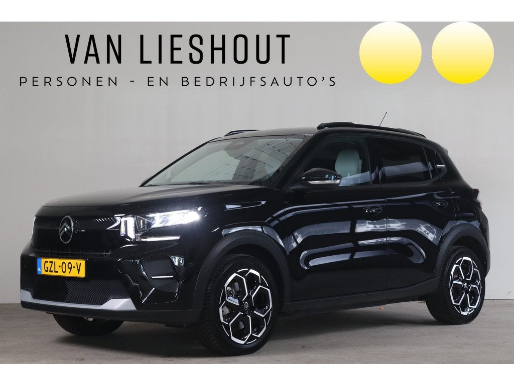 Citroën ë-C3 Max 113pk 44 kWh - NL- Auto! Camera I Apple I, Auto's, Gebruikt, 322 km, Leder en Stof, 21 min