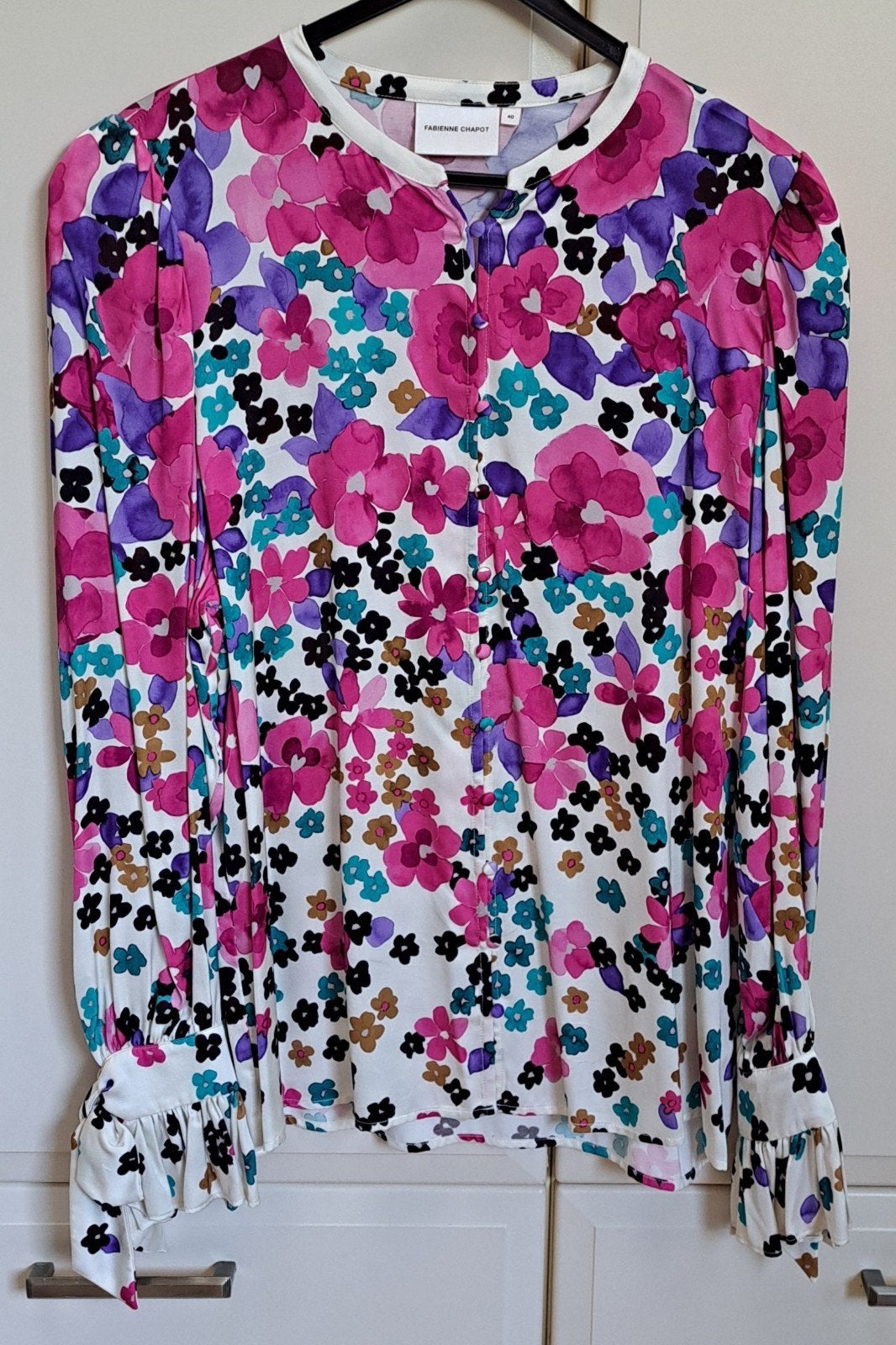Dames blouse 'Kylie' Fabienne Chapot, Kleding | Dames, Maat 38/40 (M), Meerkleurig, Ophalen of Verzenden, Zo goed als nieuw