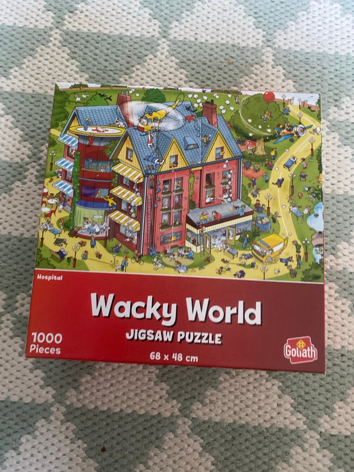 Goliath Wacky World Jigsaw Puzzel 1000 stukjes, Ophalen, 500 t/m 1500 stukjes, Zo goed als nieuw, Legpuzzel