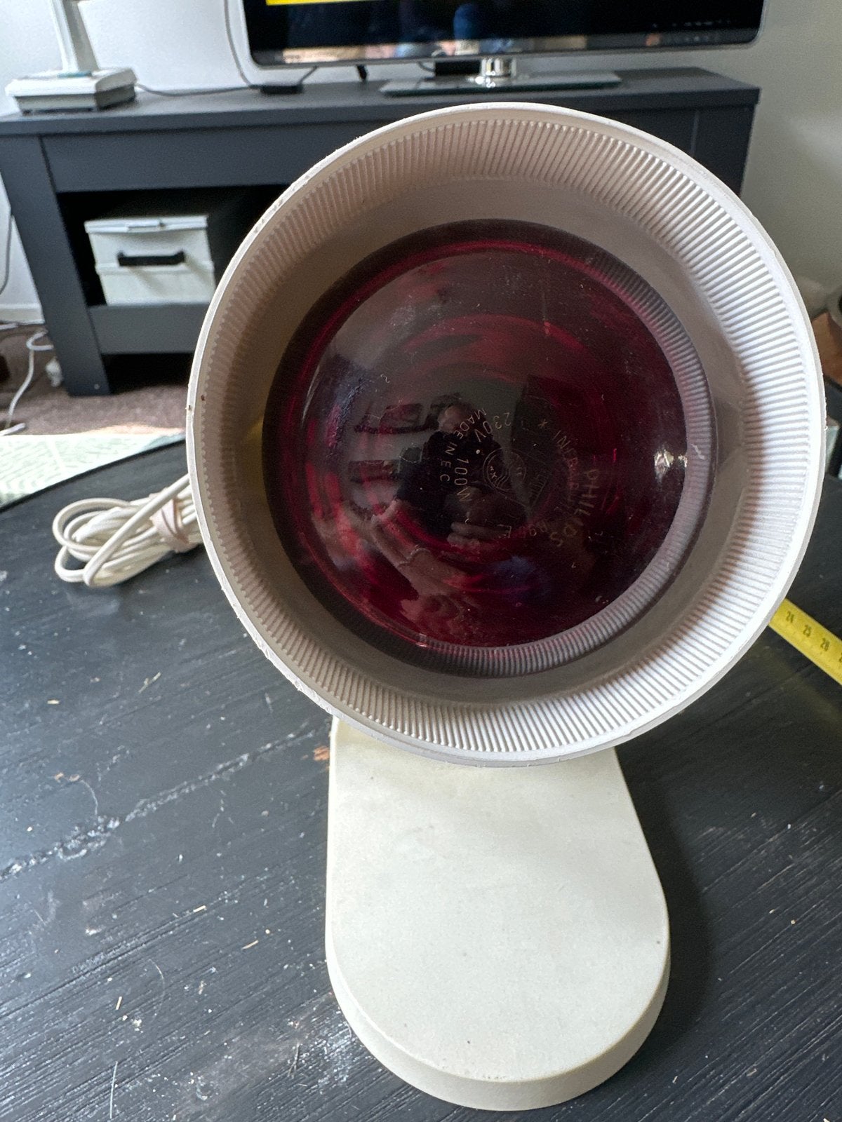 Philips Infraphil HP 3612 Infraroodlamp - Made in Germany, Ophalen of Verzenden, Gebruikt