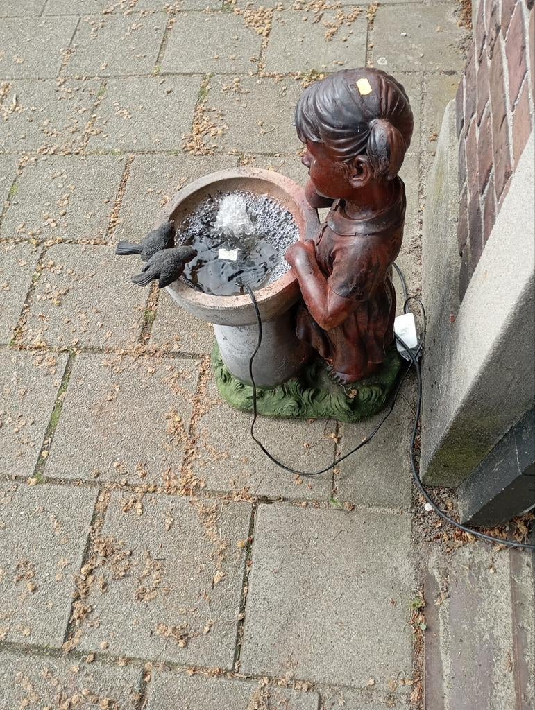 Waterpartij mooie, Ophalen of Verzenden, Zo goed als nieuw, Kunststof, Waterornament