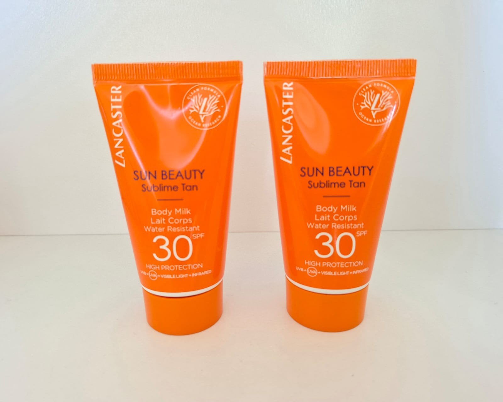 Nieuw Lancaster Sun Beauty SPF 30 Bodymilk 50 ml, Ophalen of Verzenden, Nieuw, Gehele gezicht