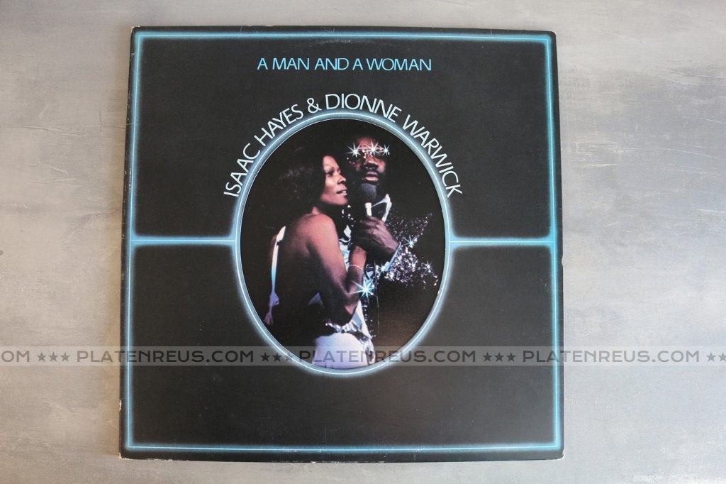 LP Isaac Hayes And Dionne Warwick – A Man And A Woman 3518, LP, Gebruikt, Ophalen of Verzenden, Inclusief binnenhoes