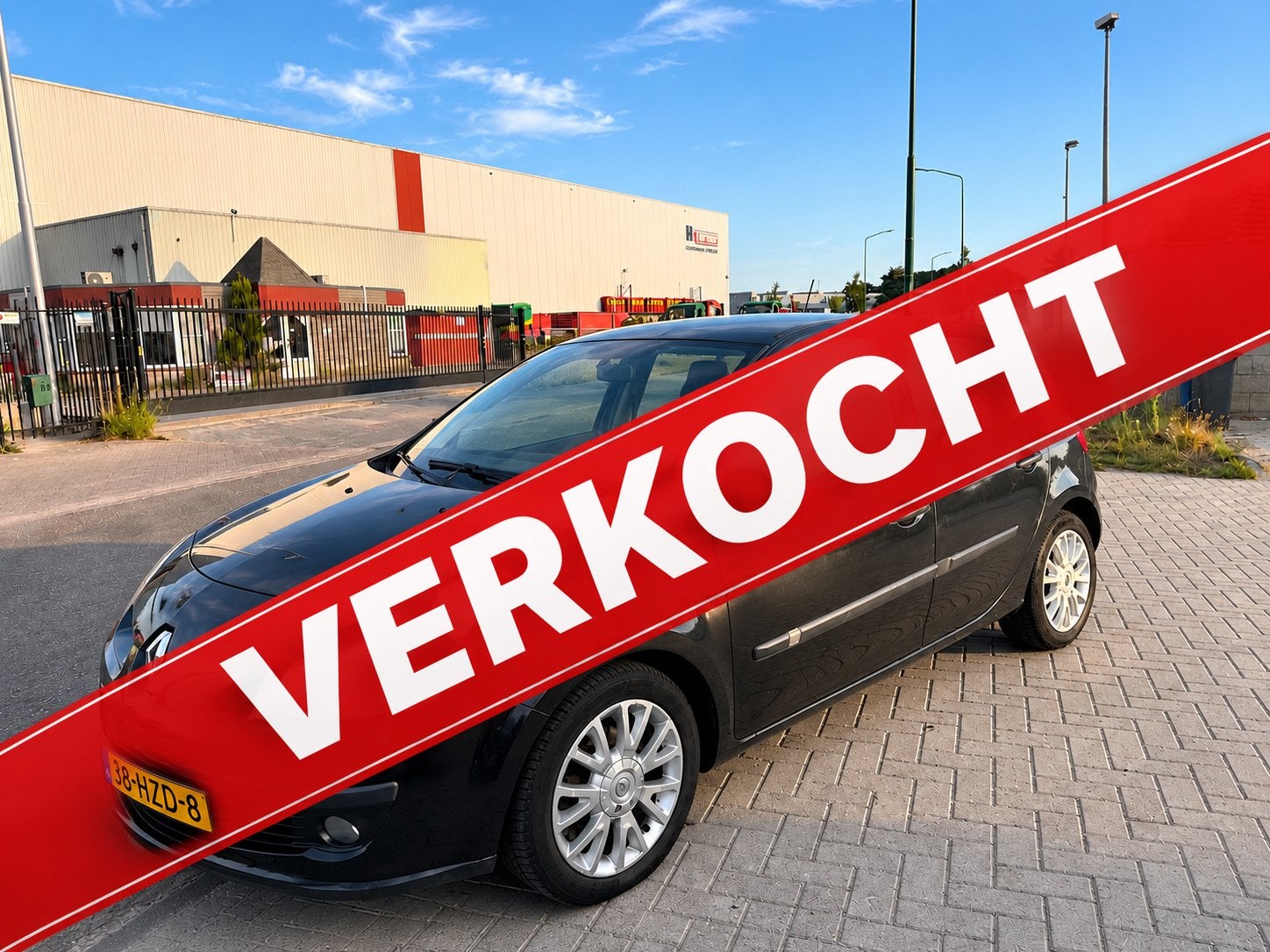 Renault Clio 1.2 16V 55KW 5-DRS E4 2009 Zwart, Voorwielaandrijving, 535 kg, 74 pk, 4 cilinders