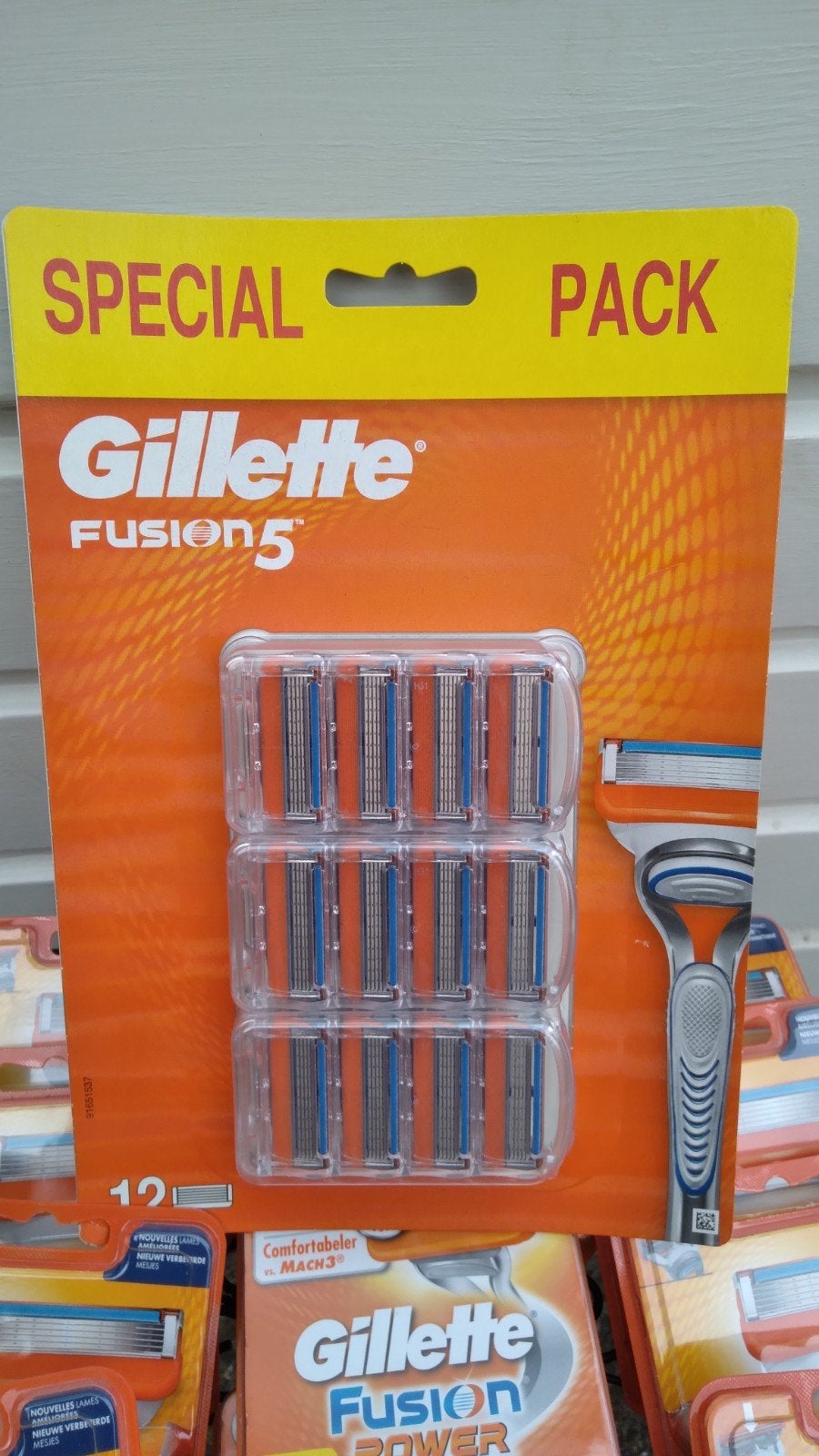 Fusion 5 Gillette 12-pack, Verzenden, Nieuw, Gehele gezicht, Overige typen