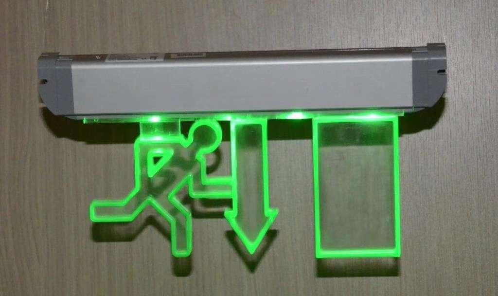 Noodverlichting - Exit - Nooduitgang - Vluchtweglicht, Overige merken, Kunststof, Verzenden, Nieuw